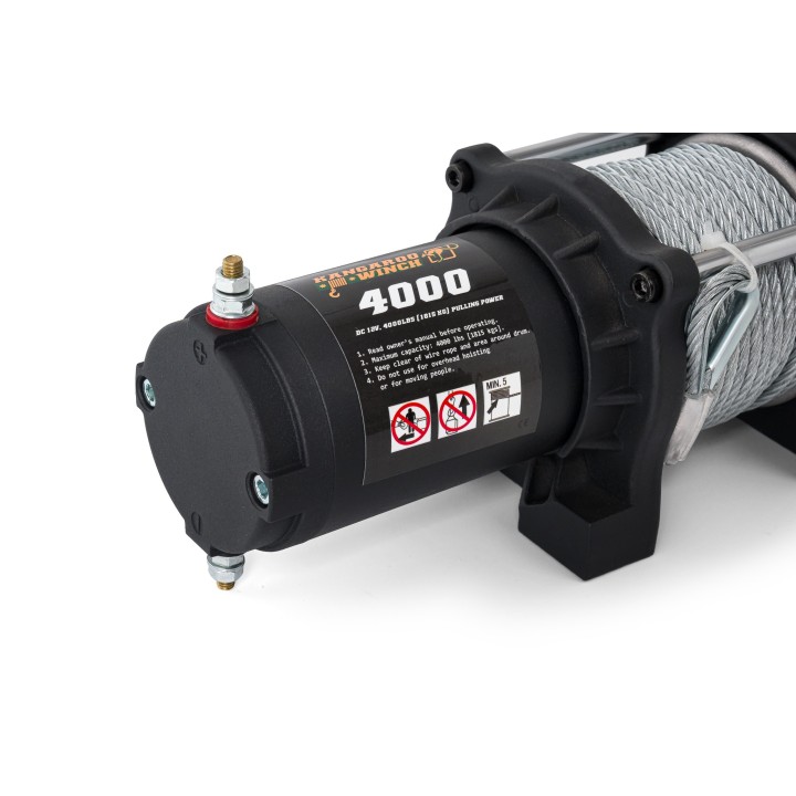 Kangarowinch electric winch K4000 12V with remote controller