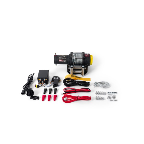 Elektrische Seilwinde KangarooWinch K4000 ATV 12V 1814kg UTV OffRoad
