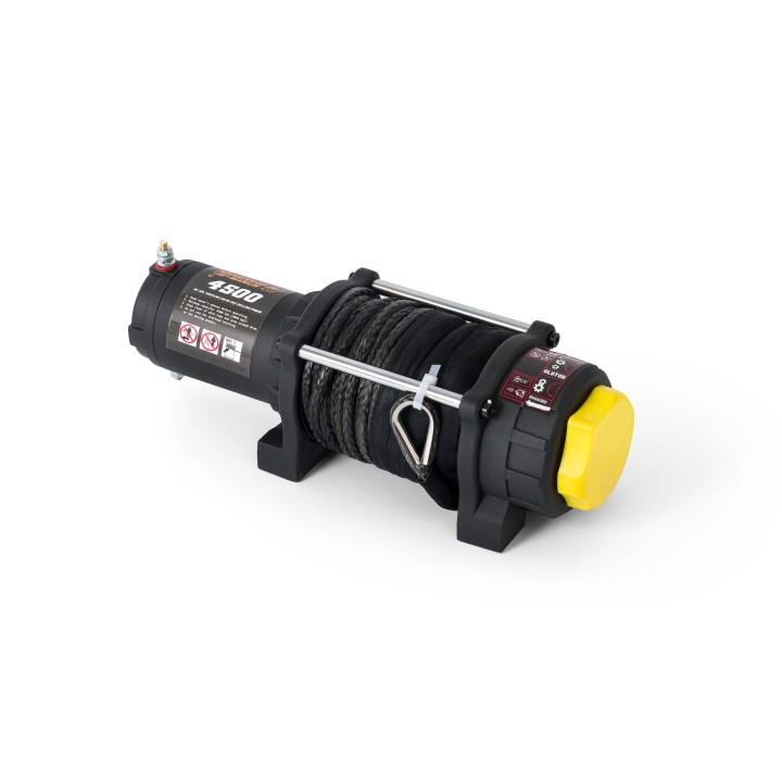 Kangaroowinch K4500SR 12V with synthetic rope and remote controller