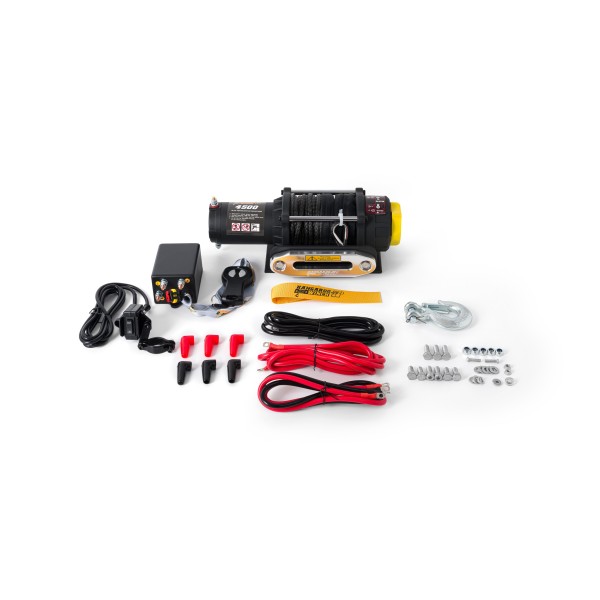 Kangaroowinch elektrische Seilwinde K4500SR 12V mit synthetischem Seil
