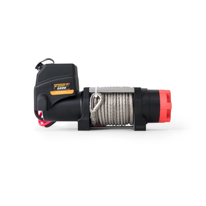 Kangaroowinch electric winch K6000E 12V with synthetic rope