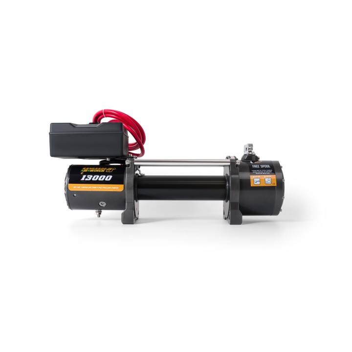 Electric Winch Kangaroowinch K13000 12V steel rope, wireless controll