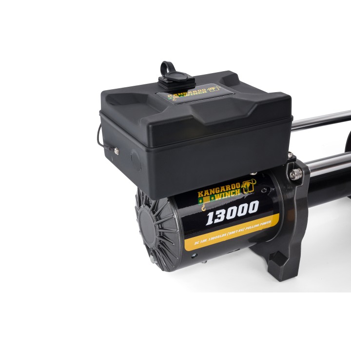 Electric Winch Kangaroowinch K13000 12V steel rope, wireless controll