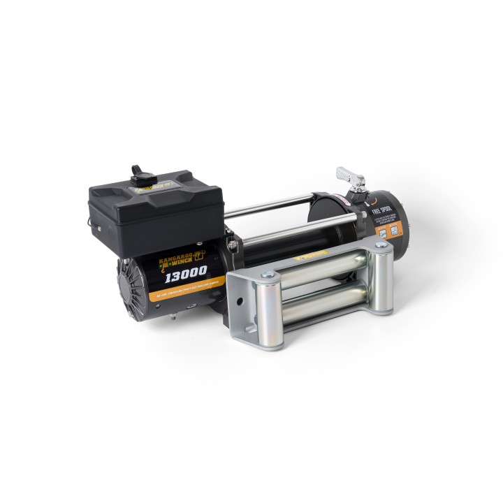 Electric Winch Kangaroowinch K13000 12V steel rope, wireless controll