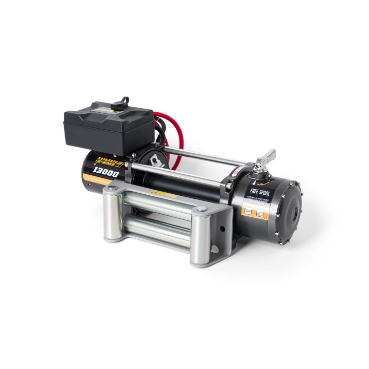 Electric Winch Kangaroowinch K13000 12V steel rope, wireless controll