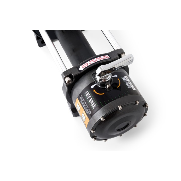 Kangaroowinch K13000 12V ohne Seil, Alu-Gleitführungen