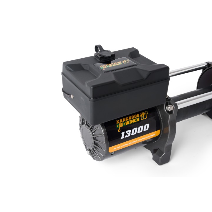 Kangaroowinch K13000 12V ohne Seil, Alu-Gleitführungen