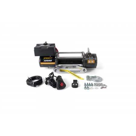 Wyciągarka samochodowa Kangaroowinch K12000 12V bez liny z prowadnicą ślizgową