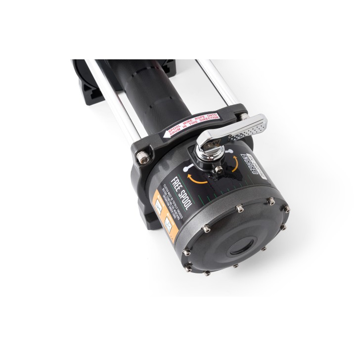 Kangaroowinch K12000 12V without rope with aluminium hawse