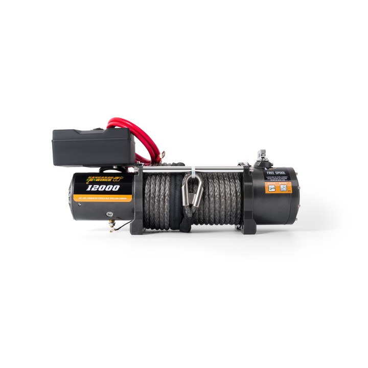 Wyciągarka K12000 12V z liną syntetyczną