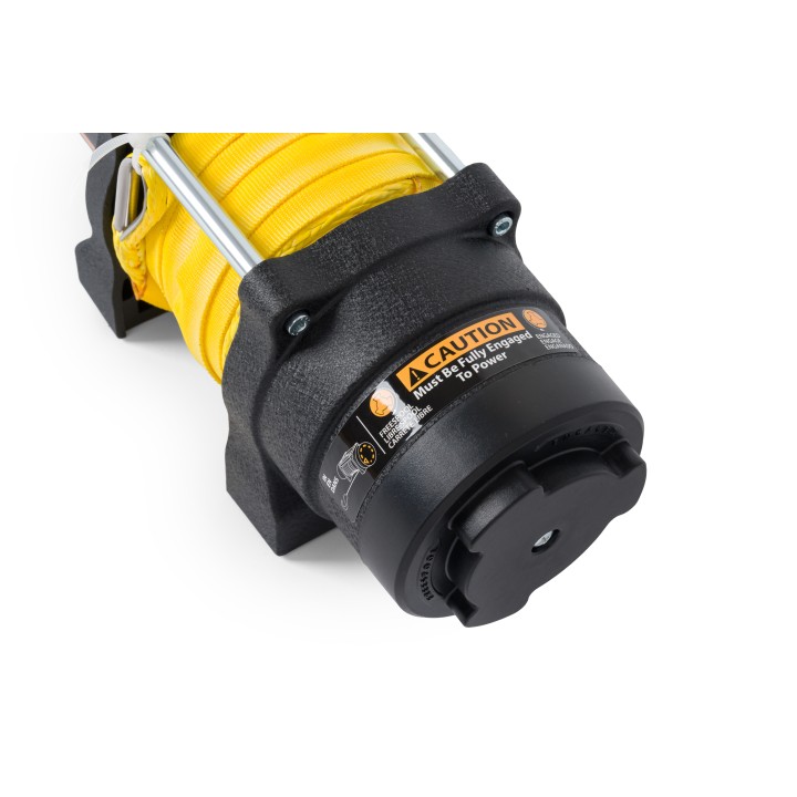 Elektrische Seilwinde KangarooWinch K2500XP ATV 12V 1134 kg Powersport Kunststoffseil