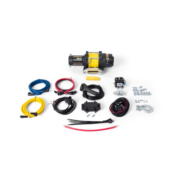 Elektrische Seilwinde KangarooWinch K2500XP ATV 12V 1134 kg Powersport Kunststoffseil