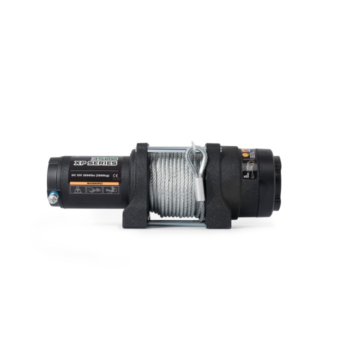 Electric winch K3500XP 3500 lbs 12V steel rope, gear ratio140:1 IP68