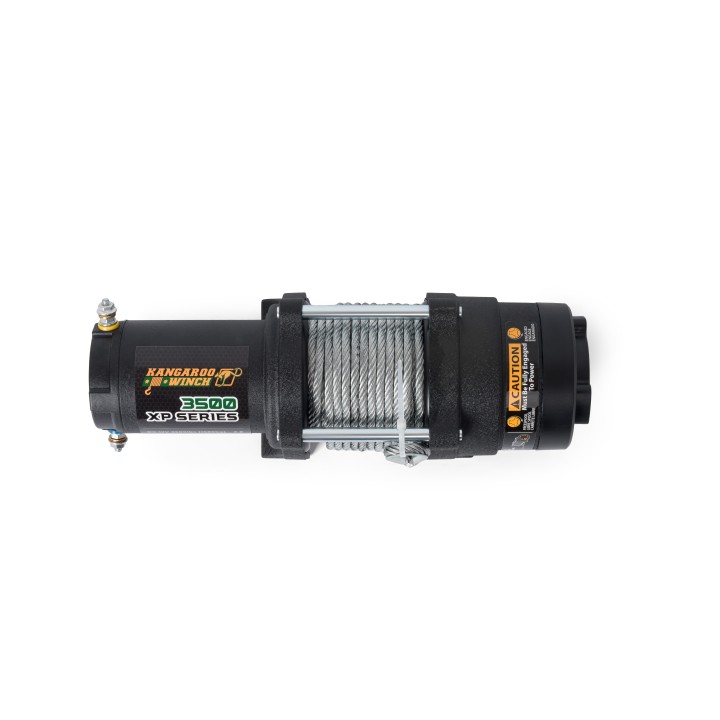Schnelle elektrische Seilwinde KangarooWinch K3500XP ATV 12V 1588 kg Stahlseil