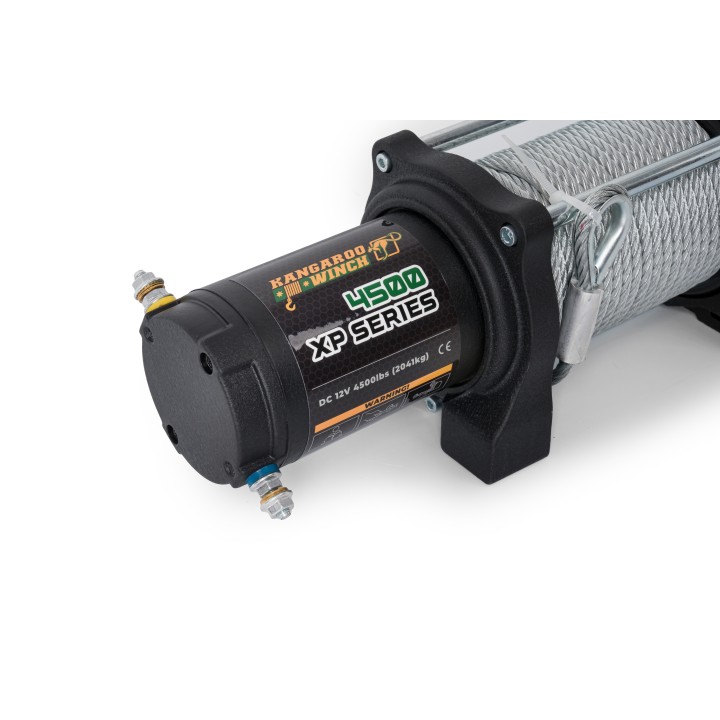 Wyciągarka K4500XP 12V lina stalowa przełożenie 191:1 IP68