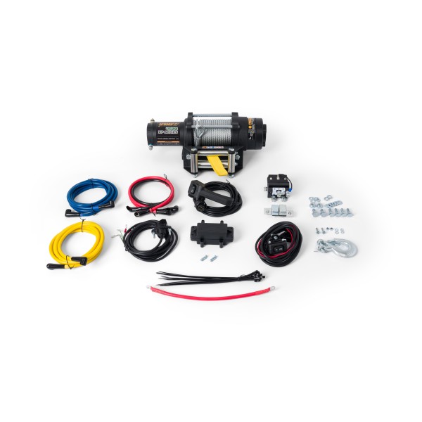 Electric winch K4500XP 4500 lbs 12V steel rope, gear ratio191:1 IP68