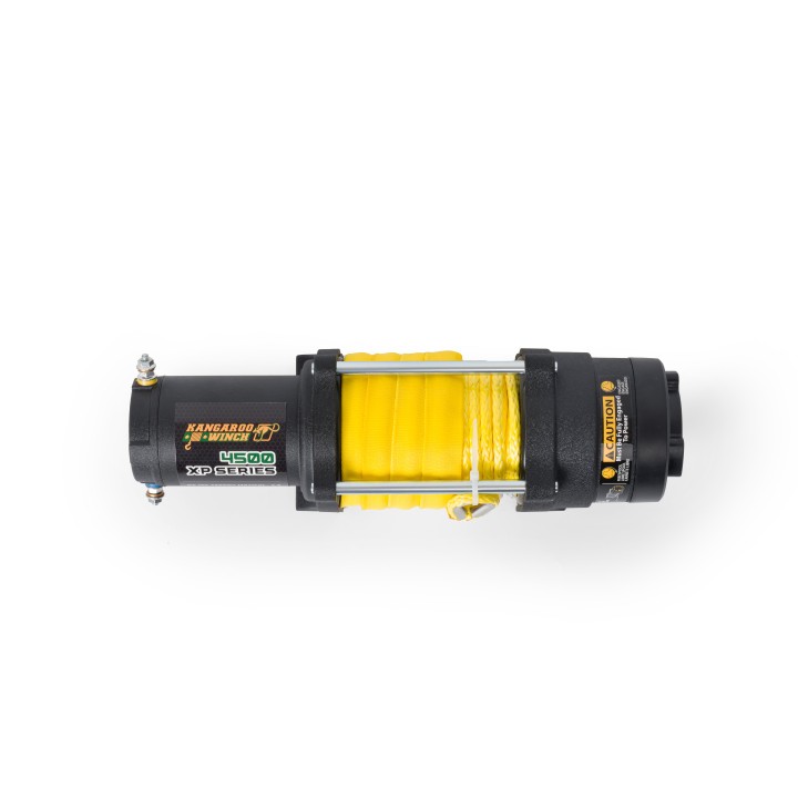 Electric winch K4500XP 4500 lbs 12V synthetic rope, gear ratio191:1 IP68