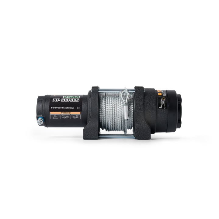 Electric winch K2500XP 2500 lbs 12V steel rope, gear ratio140:1