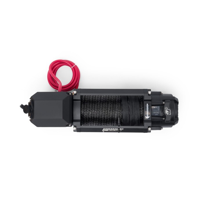K7000XP 12V winch with synthetic rope and 104:1 wireless control