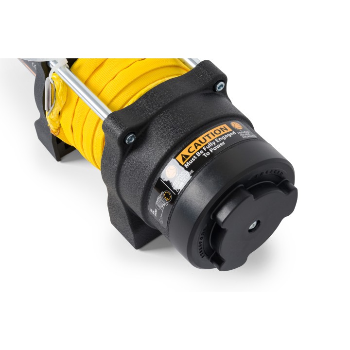 Schnelle elektrische Seilwinde KangarooWinch K3500XP ATV 12V 1588 kg Kunststoffseil