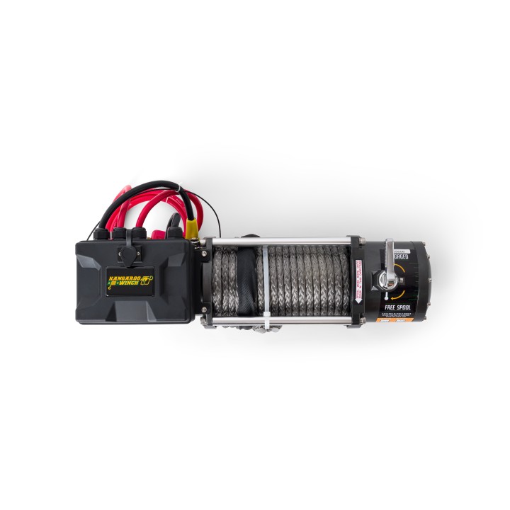 Kangaroowinch K13000 12V with Synthetic Rope