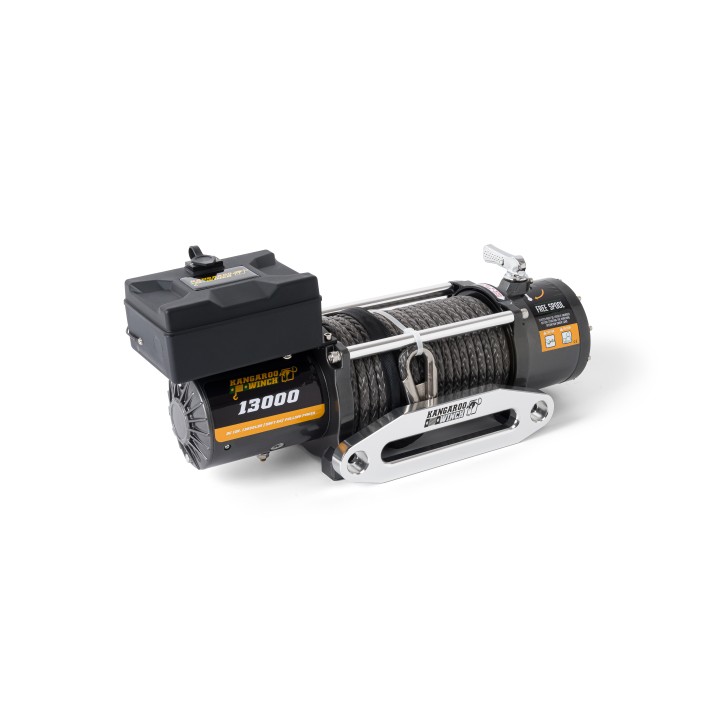 Kangaroowinch K13000 mit synthetischem Seil