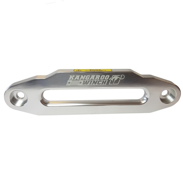 Aluminiowa prowadnica ślizgowa Powerwinch Silver z LOGO