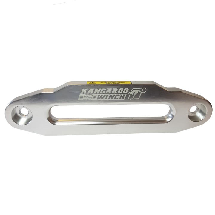 Aluminiowa prowadnica ślizgowa Powerwinch Silver z LOGO