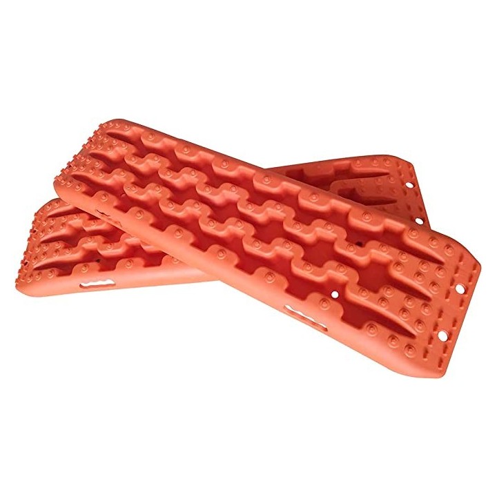 Sand traps, mud ramps, black set 2 pcs recovery boards - Orange