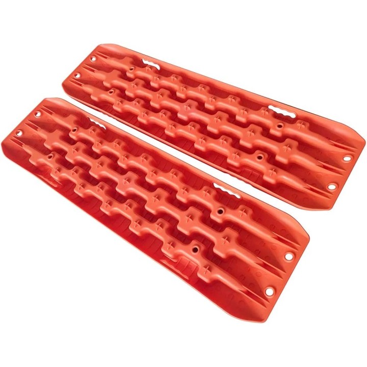 Sand traps, mud ramps, black set 2 pcs recovery boards - Orange