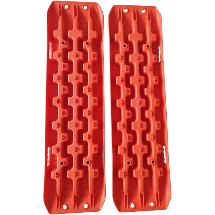 Sand traps, mud ramps, black set 2 pcs recovery boards - Orange