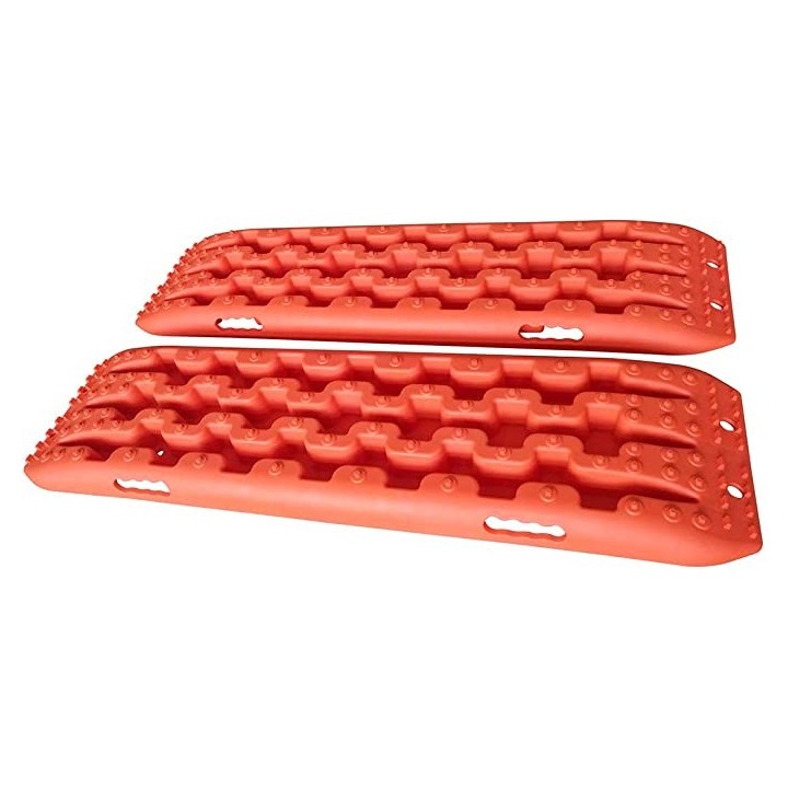 Sand traps, mud ramps, black set 2 pcs recovery boards - Orange