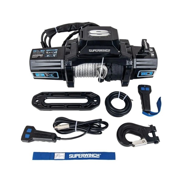 Superwinch SX12SR 12V with synthetic rope