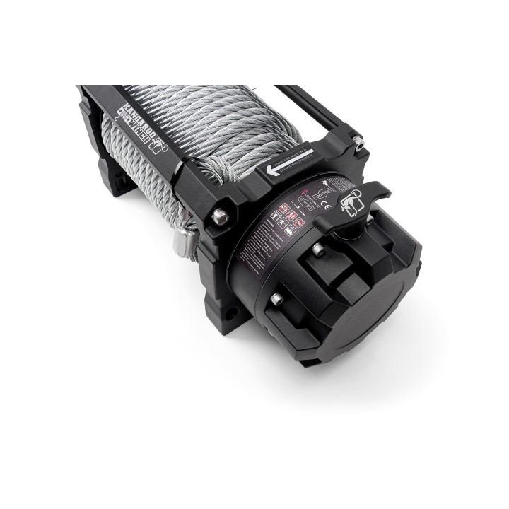 Electric Winch K20000XP 24 V steel rope and wireless control IP 68