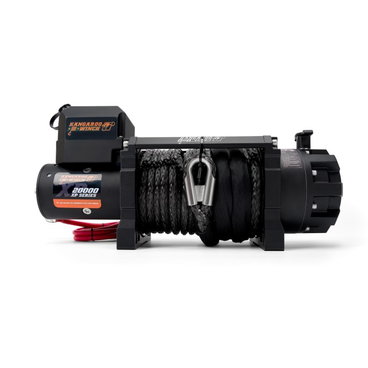 Electric Winch K20000XP 12 V synthetic rope and wireless control IP 68