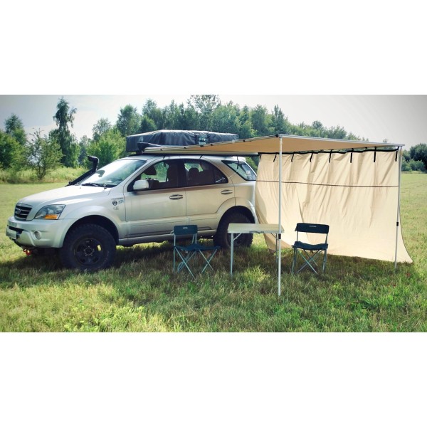 Side / Front Wall 2 x 2 m for Car Awning