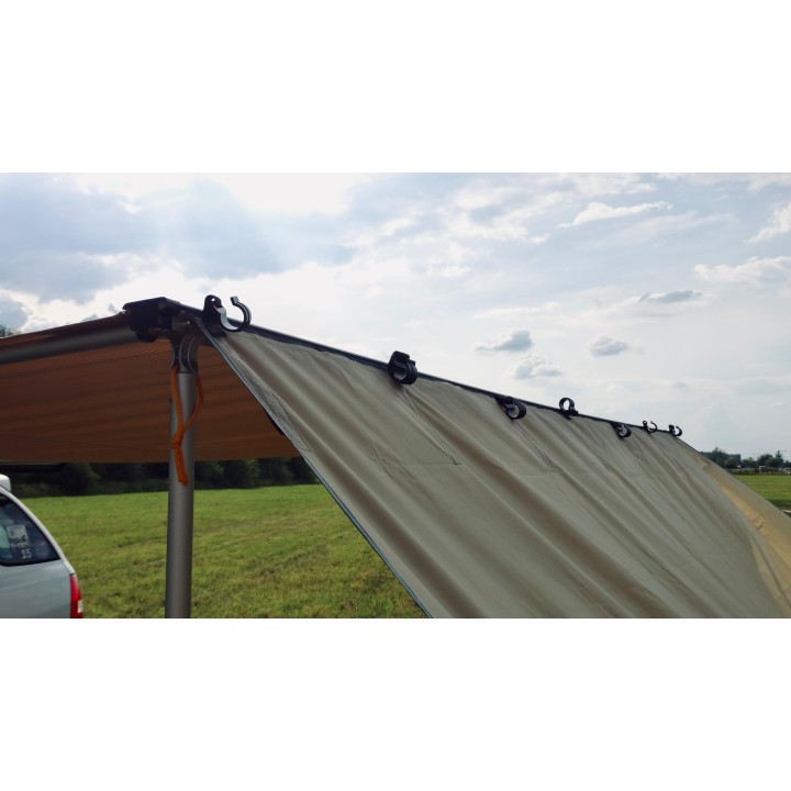 Front / Side Wall 2,5 x 2,5 m for Car Awning