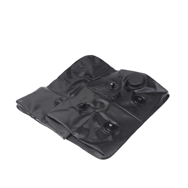 Portable 40L solar shower for outdoor use