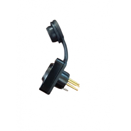 Gniazdo 5PIN z zaślepką do przedłużki pilota wyciągarki IP65