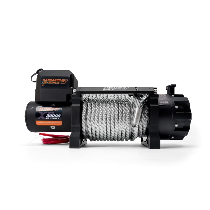 Electric Winch K20000XP 12 V steel rope and wireless control IP 68