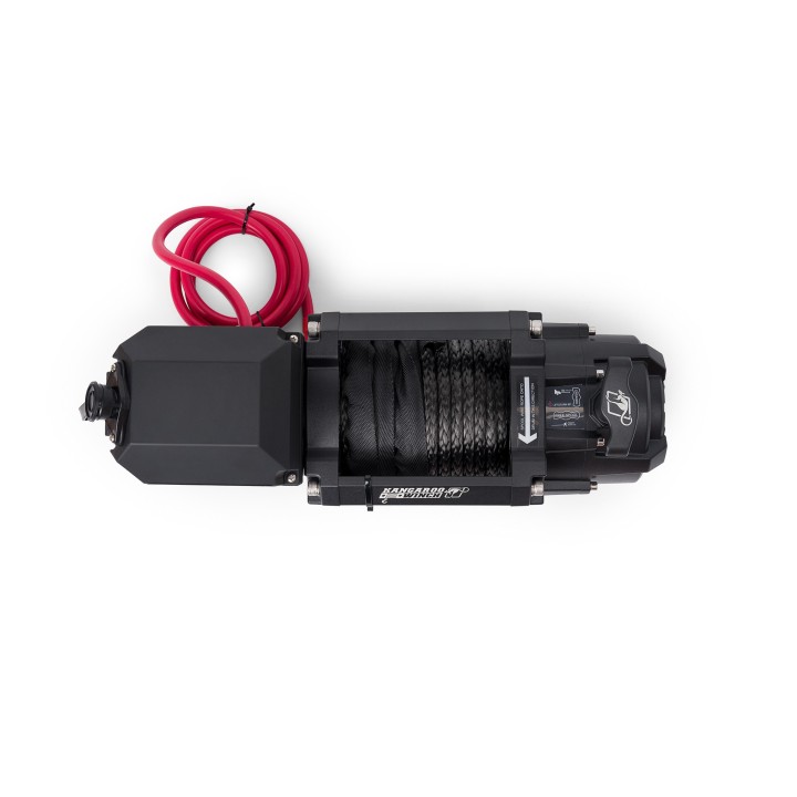K7000XP 12V winch with synthetic rope and 104:1 wireless control