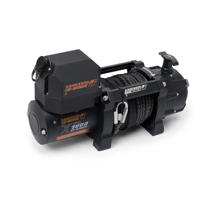 Wyciągarka K7000XP 12V Krótki bęben z liną syntetyczną