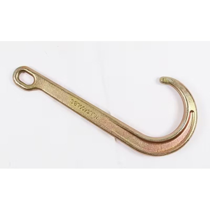 Abschlepphaken Typ J 15 Zoll – WLL 5400 lbs / 2450 kg – ovalloch – Autolawete / Pannenhilfe