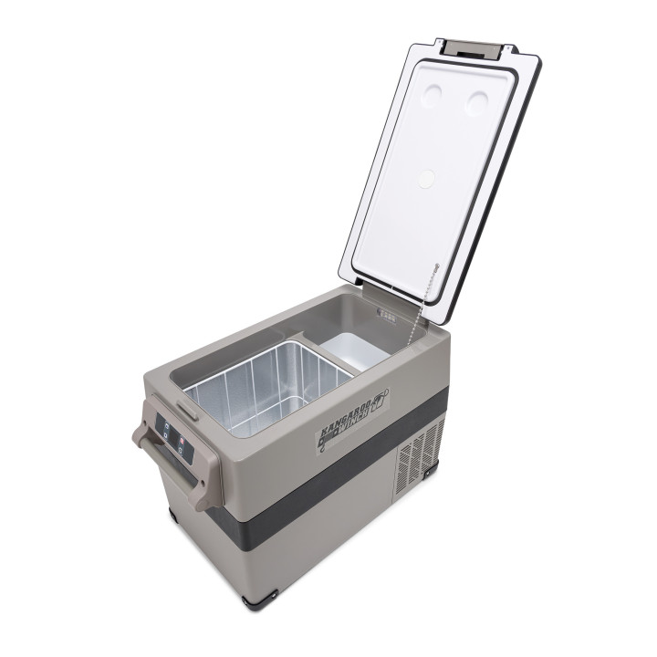 Tragbarer Kompressor-Reisekühlschrank, 45 l, 346 x 462 x 690 mm, 12/24 V DC