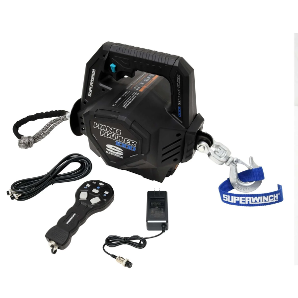 Superwinch Hand Hauler 1000 winch, 24V battery and charger