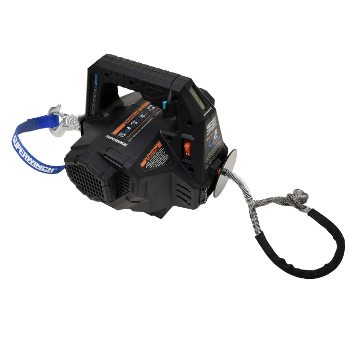 Superwinch Hand Hauler 1000 Seilwinde, 24-V-Batterie und Ladegerät