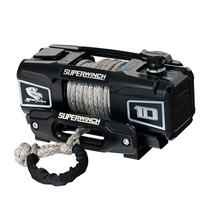 Wyciągarka elektryczna Superwinch Scorpion 10000SR 12V, dwubiegowa z liną syntetyczną