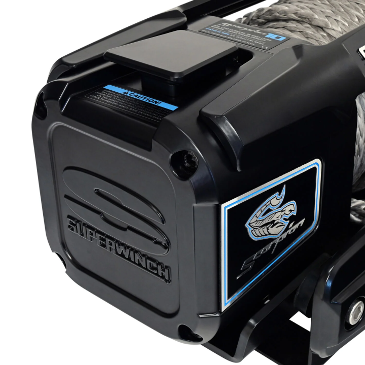 Wyciągarka elektryczna Superwinch Scorpion 10000SR 12V, dwubiegowa z liną syntetyczną