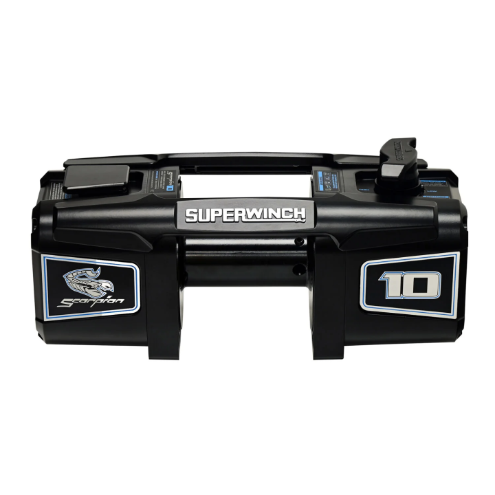 Wyciągarka elektryczna Superwinch Scorpion 10000SR 12V, dwubiegowa z liną syntetyczną