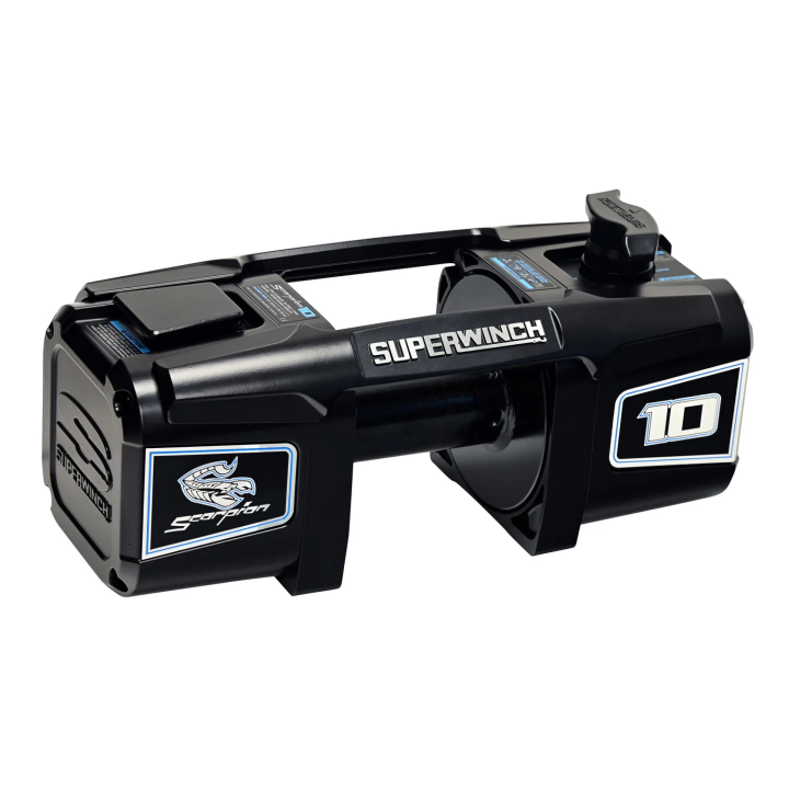 Wyciągarka elektryczna Superwinch Scorpion 10000SR 12V, dwubiegowa z liną syntetyczną